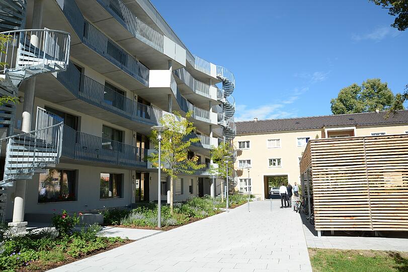 Im Wilhelmine-Lübke-Haus wohnen zu 55 Prozent Senioren.