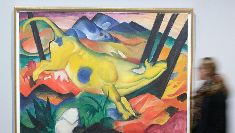 Franz Marc schuf Werke wie „Die gelbe Kuh“ – er fiel im 1. Weltkrieg. Franz Marc schuf Werke wie „Die gelbe Kuh“ – er fiel im 1. Weltkrieg.