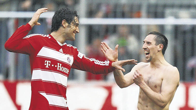 Jubelnde Bayern - auch am Donnerstag in Getafe? Jubelnde Bayern - auch am Donnerstag in Getafe?