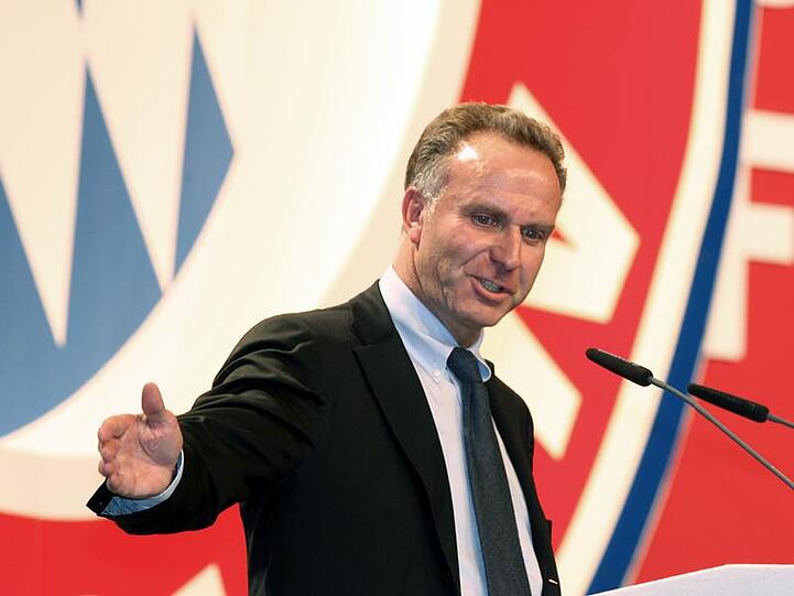 Meldete sich zu Wort: Bayerns Vorstandsvorsitzender Karl-Heinz Rummenigge.