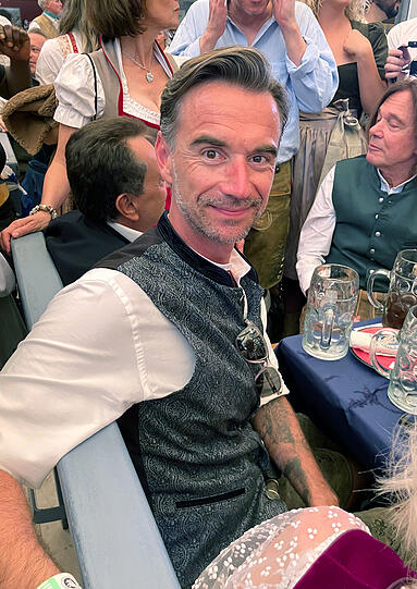 Florian Silbereisen in der Festhalle Schottenhamel.