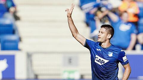 Hoffenheims Torjäger Andrej Kramaric war zum ersten Mal in dieser Saison erfolgreich.