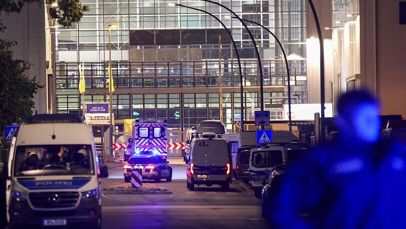 Der Einsatzort wurde weitr&auml;umig abgesperrt.