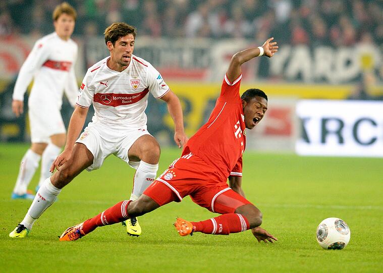 David Alaba. Wie gewohnt als Linksverteidiger. Wenige Stunden vor Anpfiff hat der Österreicher erfahren, dass er in der EM-Quali wieder gegen Schweden antreten muss.