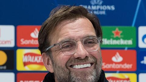 Trainer Jürgen Klopp lächelt. Foto: Sven Hoppe/dpa/Archivbild
