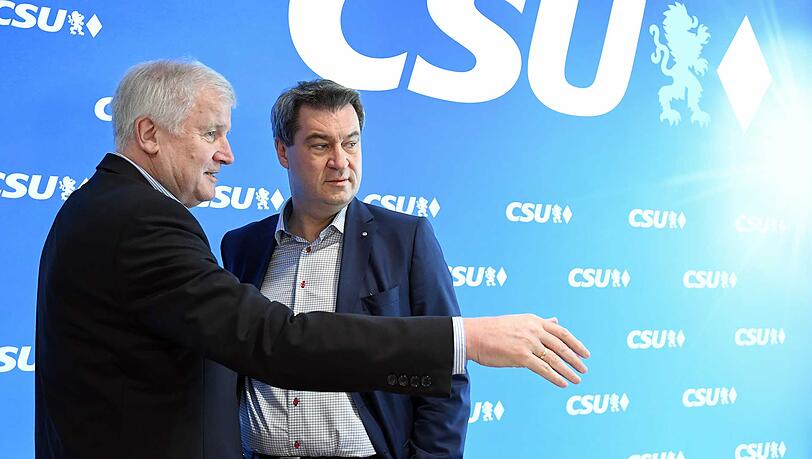 Die CSU muss um die absolute Mehrheit bangen. Die CSU muss um die absolute Mehrheit bangen.