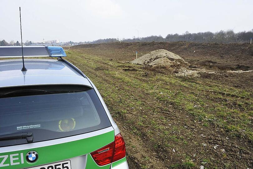 In Perlach haben Arbeiter auf einer Baustelle eine 250-Kilo-Fliegerbombe entdeckt