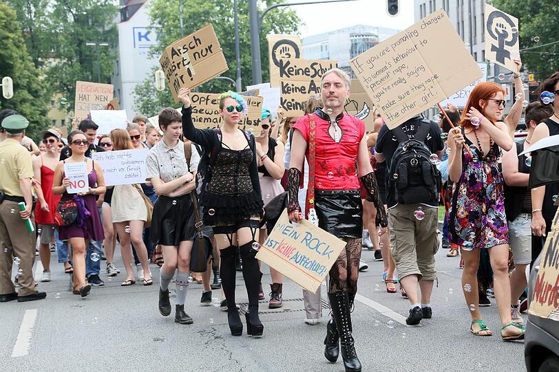 Die Bilder vom Slutwalk in München.