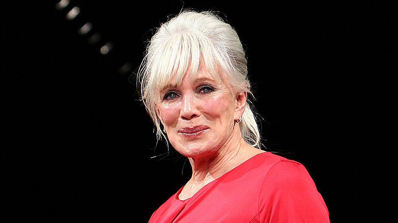 Schauspielerin Linda Evans bei einer Modenschau 2012 in New York