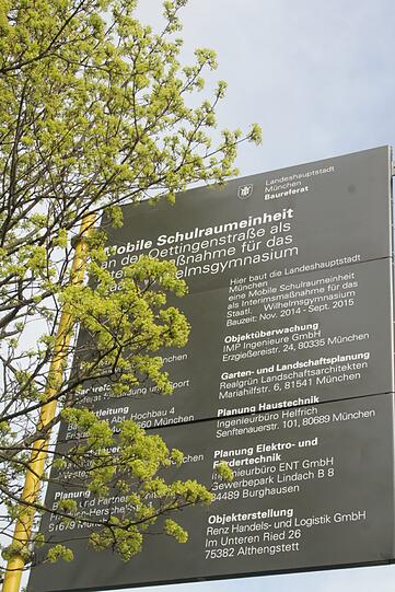 Ab dem neuen Schuljahr können die Schüler in ihre Container-Schule einziehen.