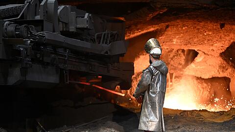 Energieintensive Industrien wie die Stahlbranche sind unter Druck.