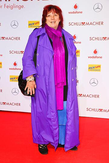Produzentin Regina Ziegler auf der Premiere des neuen Kinofilms "Der Schlussmacher" in Berlin.