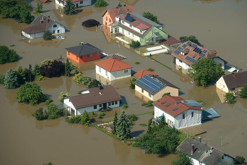 Aktuelle Bilder vom Hochwasser aus Deggendorf: Die Lage ist noch immer ernst.