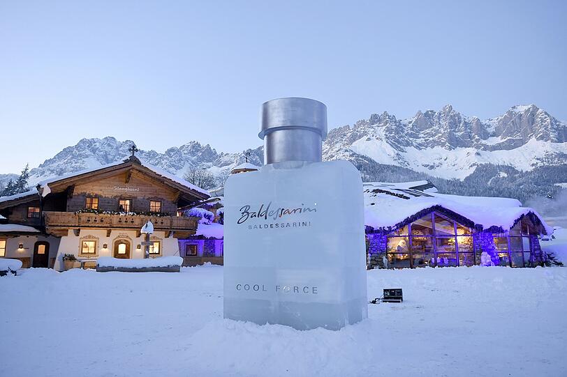 Baldessarini stellte seinen neuen Duft Cool Force im legendären Stanglwirt bei Kitzbühel vor.