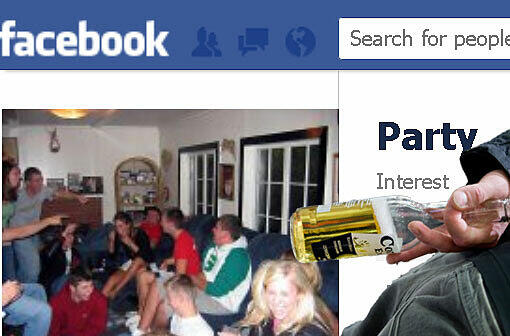 Eine über Facebook organisierte Party unter Jugendlichen ist eskaliert - kein Einzelfall.