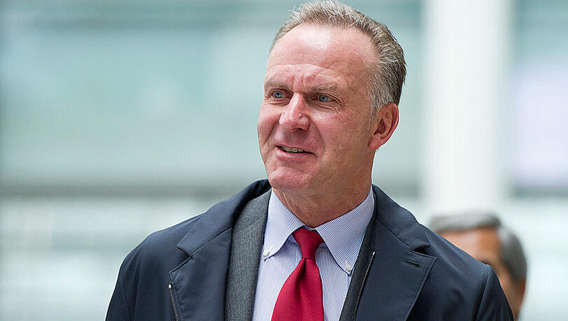 Karl-Heinz Rummenigge fordert einen Sieg von den Bayern-Profis. Karl-Heinz Rummenigge fordert einen Sieg von den Bayern-Profis.
