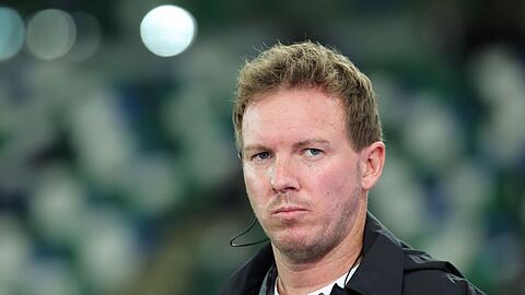 Julian Nagelsmann erwartet zum Abschluss der WM-Qualifikation zwei Siege. Julian Nagelsmann erwartet zum Abschluss der WM-Qualifikation zwei Siege.