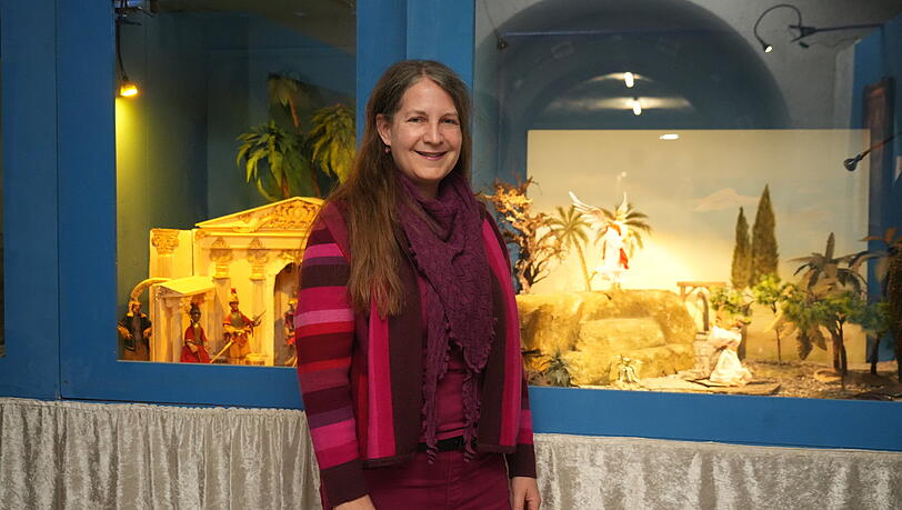 Nadine Kagerer von den M&uuml;nchner Krippenfreunden.