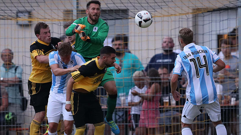 Beim SV Pullach kam der TSV 1860 nicht über ein torloses Remis hinaus.