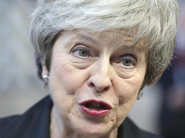 Theresa May, Premierministerin von Großbritannien, warnt vor einer erneuten Volksabstimmung.