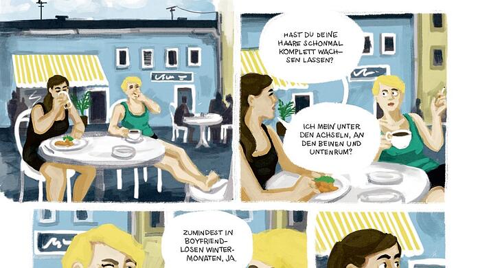 Diskussionen über Selbstoptimierungszwänge: Paulina Stulins autobiografische Graphic Novel "Bei mir zuhause" fühlt sich echt an.