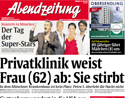 Jahres-Rückblick: Rückblick: Das Jahr 2011 in AZ-Schlagzeilen - München - Abendzeitung München