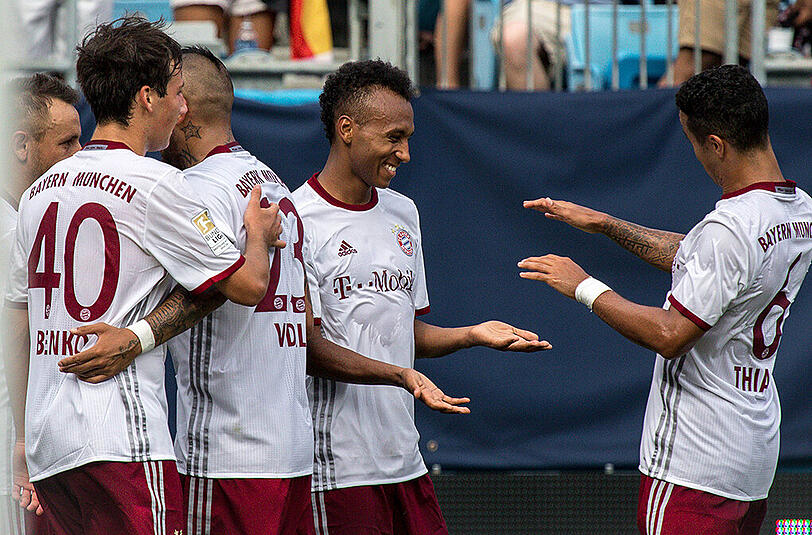 Konnte bei der US-Reise des FC Bayern gegen Inter Mailand dreifach jubeln: Julian Green