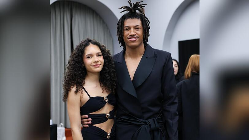 Henry Samuel und Kayla Betulius in Paris.