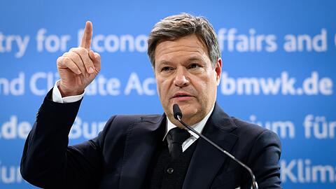 Wirtschaftsminister Habeck steht in der Kritik.