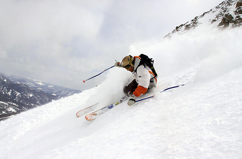 Das Skigebiet Big Sky hat jede Menge steile und zackige Pisten, die den ambitionierten Skifahrer fordern.