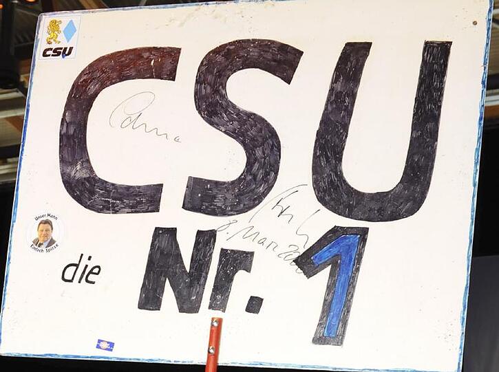 Die bayerischen Hinterbänkler, könnten die CSU die 50 plus X kosten könnten.