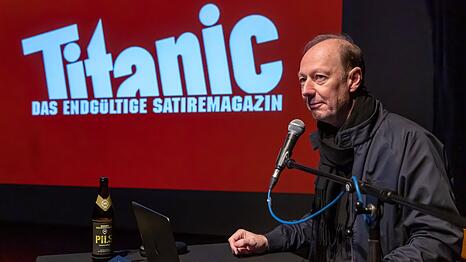 Martin Sonneborn, ehemaliger Chefredakteur des Satiremagazin &bdquo;Titanic&ldquo;