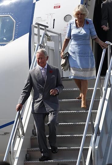 Prinz Charles und Camilla bei ihrem Besuch in Mexiko.