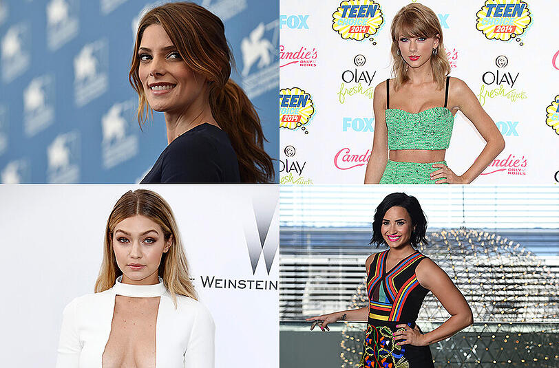 Sowohl Ashley Greene, Taylor Swift, Gigi Hadid als auch Demi Lovato waren alle vier mit...