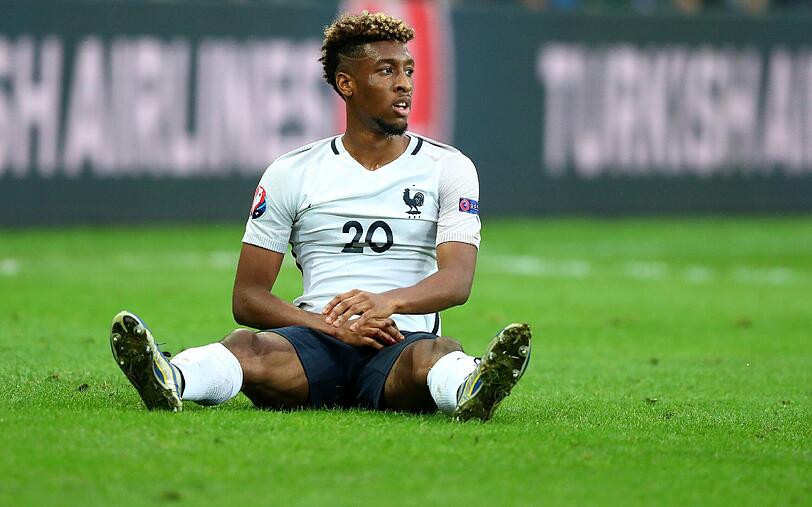 &bdquo;Er hat eine besondere Gabe im Dribbling. Er ist auch pfeilschnell und trifft das Tor&ldquo;, schwärmt Frankreichs Nationaltrainer Didier Deschamps von seinem Flügelspieler Kingsley Coman vom FC Bayern.