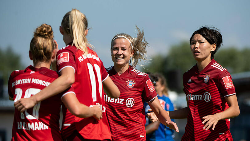 Fußballerinnen des FC Bayern mit makelloser Bundesliga-Bilanz ...