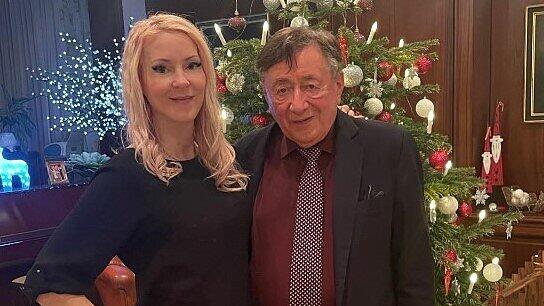 Weihnachten haben sie noch zusammen gefeiert: Mörtel Lugner und Bienchen.