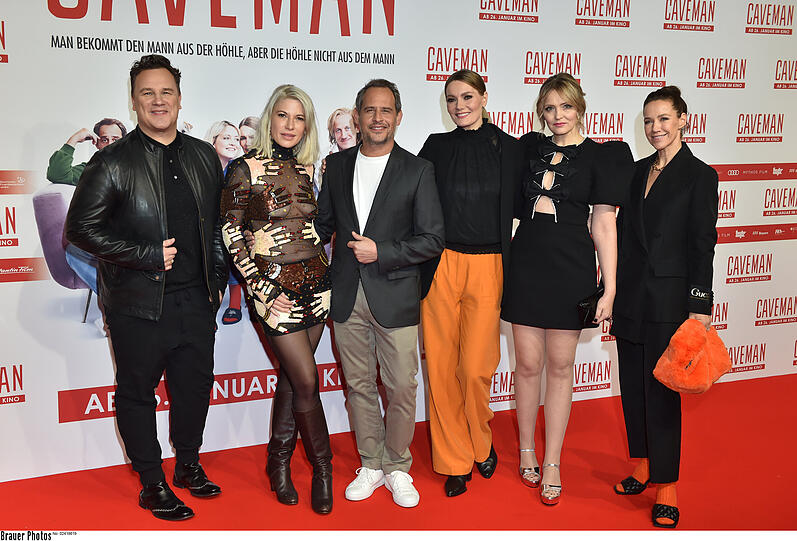 Guido Maria Kretschmer, Laura Lackmann, Moritz Bleibtreu, Martina Hill, Laura Tonke, Alexandra Neldel (v.l.n.r).