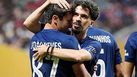 Zwei der Gesichter des neuen PSG: Vitinha und Joao Neves