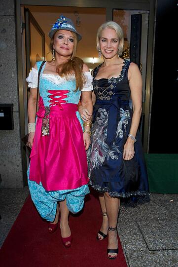 Ulrike Hübner und Tochter Sabine bei der Fashion and Art Party im Dopino