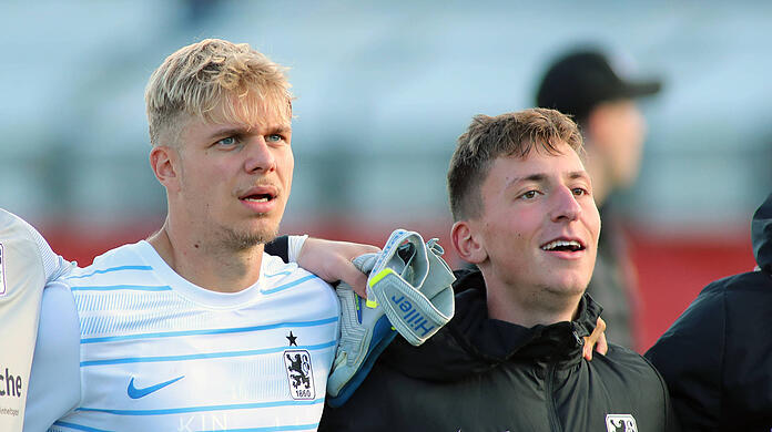 Leandro Morgalla (l.) und Marius Wörl – beide beim TSV 1860 ausgebildet, doch nur bei Morgalla kassierten die Löwen ordentlich Geld.