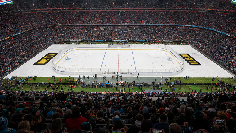 Vorerst nur eine Vision, aber eine nicht unwahrscheinliche: Ein Spiel der nordamerikanischen Eishockey-Liga NHL in der Allianz Arena. Diese Idee k&ouml;nnte in den kommenden drei Jahren Wirklichkeit werden.