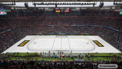 Vorerst nur eine Vision, aber eine nicht unwahrscheinliche: Ein Spiel der nordamerikanischen Eishockey-Liga NHL in der Allianz Arena. Diese Idee könnte in den kommenden drei Jahren Wirklichkeit werden. Vorerst nur eine Vision, aber eine nicht unwahrscheinliche: Ein Spiel der nordamerikanischen Eishockey-Liga NHL in der Allianz Arena. Diese Idee könnte in den kommenden drei Jahren Wirklichkeit werden.