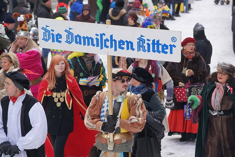 Die Damischen Ritter werden auch 2017 wieder durch die Innenstadt ziehen.