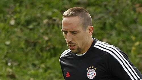 Will mit seiner Mannschaft am Samstag drei Punkte einfahren: Franck Ribéry Will mit seiner Mannschaft am Samstag drei Punkte einfahren: Franck Ribéry