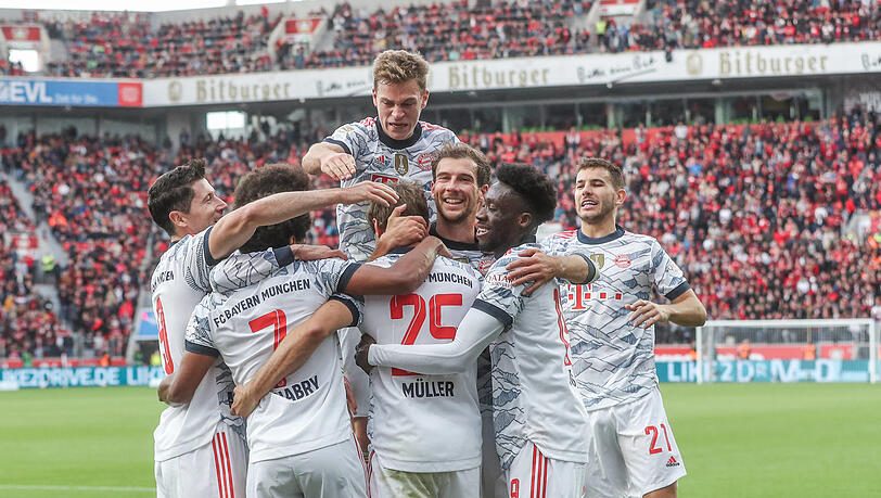 "Das war eine Lawine an guten Aktionen", sagt Bayerns Vize-Kapitän Thomas Müller nach dem furiosen 5:1-Sieg der Bayern bei Bayer Leverkusen, die zuvor punktgleich mit den Münchnern waren.