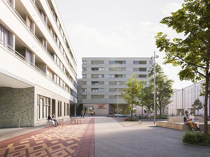 So soll der neue Elisabeth-Castonier-Platz einmal aussehen.