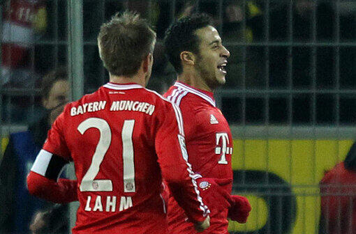 Thiago Alcántara (rechts).