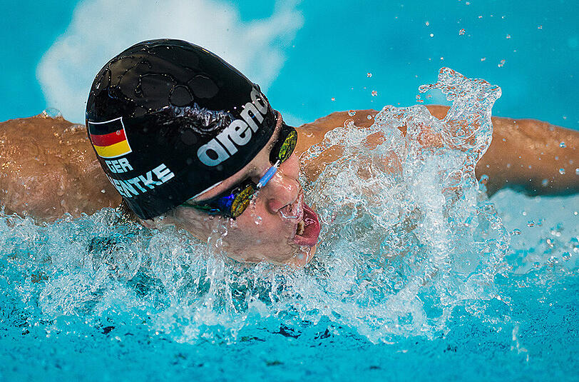 Franziska Hentke wurde ihrer Favoritenrolle gerecht. Über 200 Meter Schmetterling gewann die Magdeburgerin in 2:03,01 Minuten und verbesserte ihren deutschen Rekord um 0,46 Sekunden.