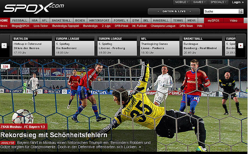 "Rekordsieg mit Schönheitsfehlern", findet Spox.com.